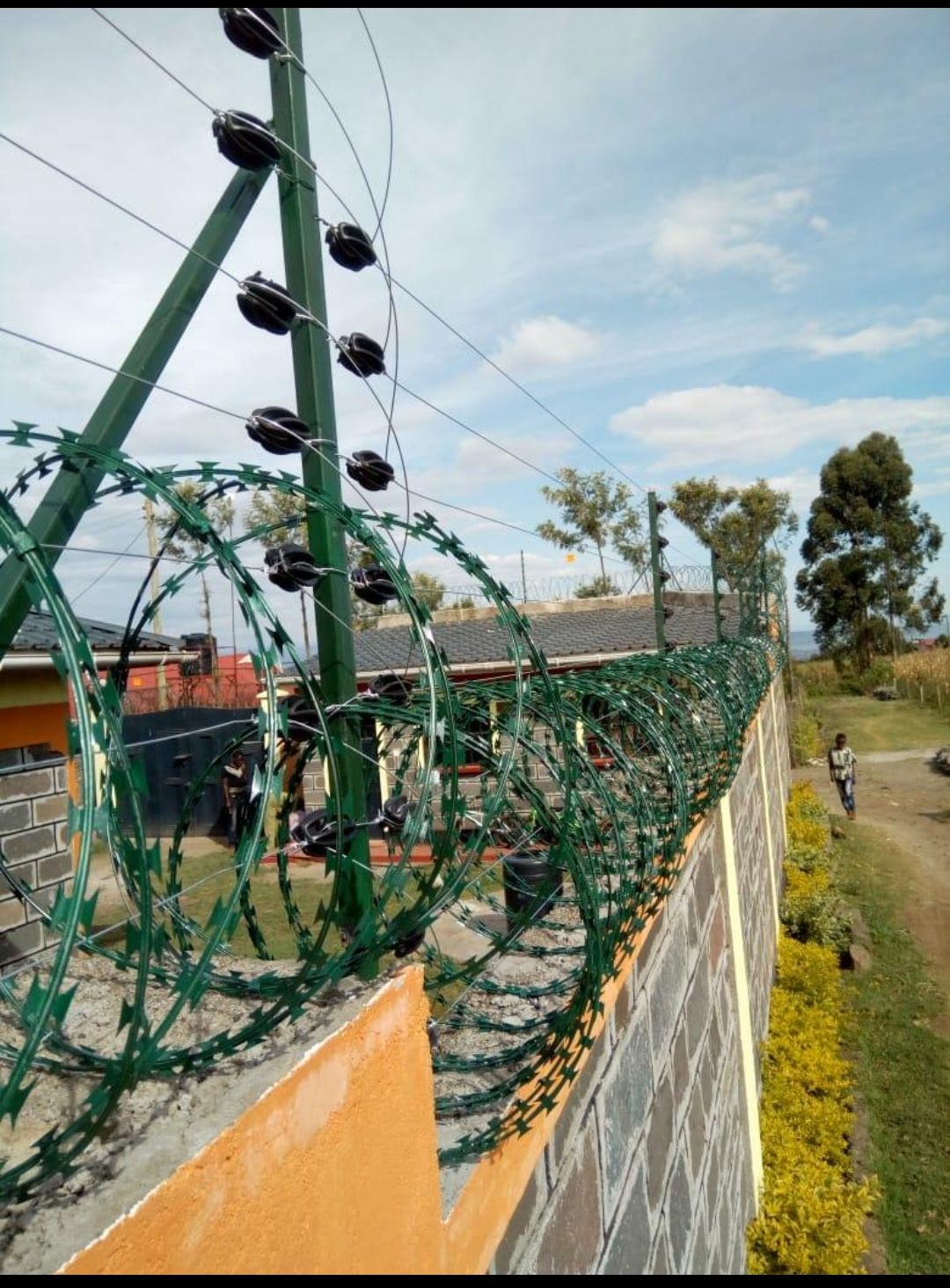 Fencing installation 7