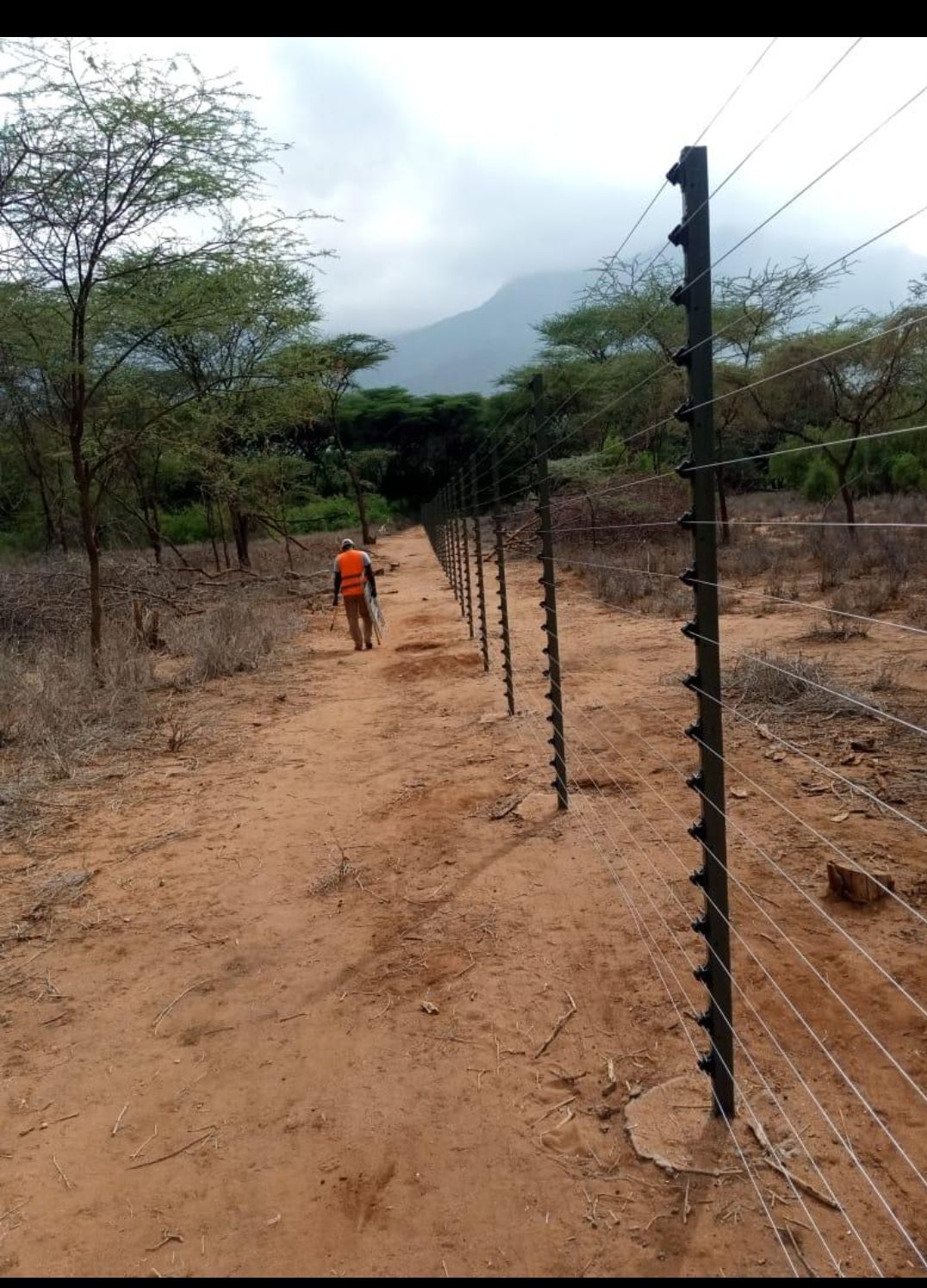 Fencing installation 8